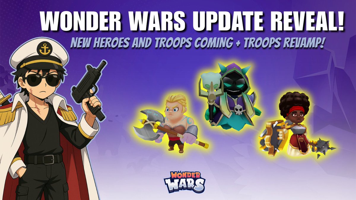 Uzii | DAORIC๐โก (@uzii_web3) on Twitter photo ๐ค Wonder Wars META is getting FLIPPED next week...
You're not ready for this ๐
๐ฆธโโ๏ธ New Heroes
๐ง New Troops
๐ช Troop Reworks
โ๏ธ In-Game Function Changes
This isnโt just a patch, itโs a whole NEW ERA for <a href="/WonderWarsGame/">Wonder Wars</a>!
๐งต Full update breakdown below ๐ ๐ค Wonder Wars META is getting FLIPPED next week...
You're not ready for this ๐
๐ฆธโโ๏ธ New Heroes
๐ง New Troops
๐ช Troop Reworks
โ๏ธ In-Game Function Changes
This isnโt just a patch, itโs a whole NEW ERA for <a href="/WonderWarsGame/">Wonder Wars</a>!
๐งต Full update breakdown below ๐