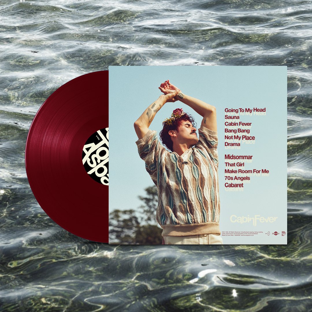 Cabin Fever is available to buy on Bandcamp now!
tomaspaul.bandcamp.com/album/cabin-fe…

In collaboration with the wonderful people at Sonic Wax Pressing - you can buy signed or unsigned.

Pressed on three colours inspired by Sweden:
Falu red ❤️
Forest green 💚
Baltic blue 🩵