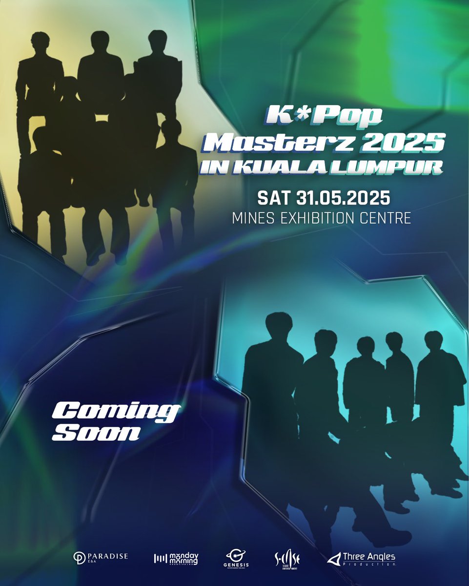 Threeanglespro's tweet image. Something BIG is coming to Kuala Lumpur... 👀✨ Can you guess who’s joining us for the 2025 KPop Masterz? 🤔

Stay tuned for more updates and don't miss out! 🏴‍☠💫

#KpopMasterzinKualaLumpur
#KPMinKualalumpur
#GenesisEntertainment 
#scaseentertainment
#ThreeAnglesProduction