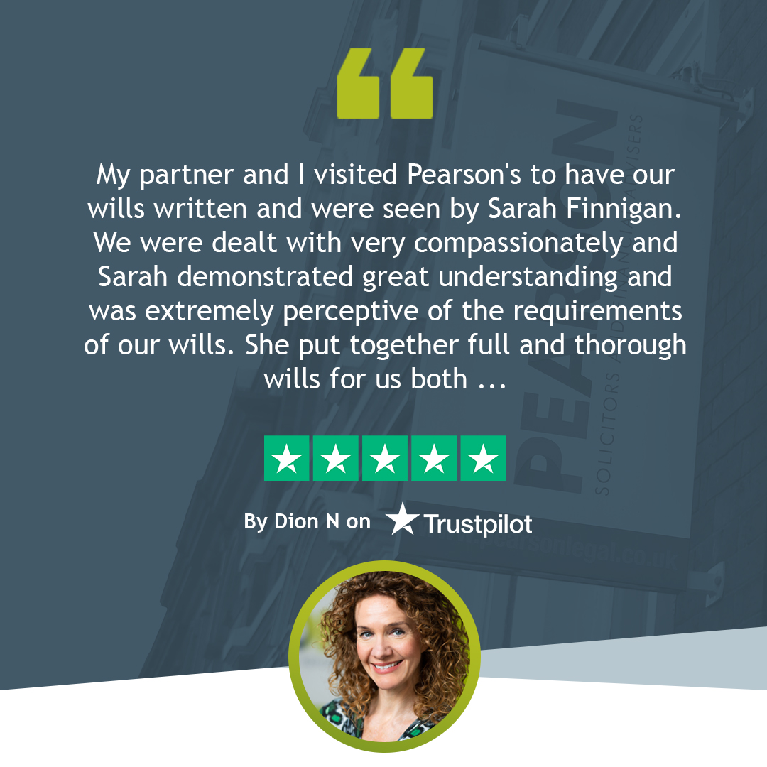 PearsonSFA's tweet image. 🌟 #FeedbackFriday 🌟 

Sarah Finnigan from our Wills, Trusts, Tax, and Probate team impresses clients! 

Here’s a snapshot of what clients are saying 👇

👏 Well done, Sarah — your 5-star reviews speak volumes!

#ClientSatisfaction 
#WillsandTrusts 
#Trustpilot