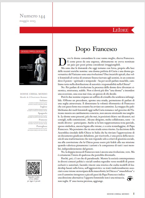 rita pinci (@rpinci) on Twitter photo 🔴Dove le donne comandano le cose vanno meglio, diceva #Francesco. E come preso da una urgenza, ultimamente ne aveva nominate un paio per posti prima considerati irraggiungibili...
#DonneChiesaMondo, femminile <a href="/oss_romano/">L'Osservatore Romano</a>, di #maggio parla di questo
Ricordando #PapaFrancesco 🔴Dove le donne comandano le cose vanno meglio, diceva #Francesco. E come preso da una urgenza, ultimamente ne aveva nominate un paio per posti prima considerati irraggiungibili...
#DonneChiesaMondo, femminile <a href="/oss_romano/">L'Osservatore Romano</a>, di #maggio parla di questo
Ricordando #PapaFrancesco