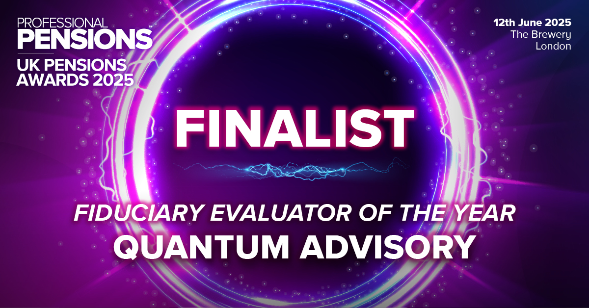 Quantum Advisory (@quantumadvisory) on Twitter photo We’ve been shortlisted in the Investment Consultancy of the Year and Fiduciary Evaluator of the Year categories at the <a href="/ProfPensions/">ProfessionalPensions</a> UK Pensions Awards 2025. A huge well done to our team for all their hard work and good luck to our fellow nominees!
#UKPA We’ve been shortlisted in the Investment Consultancy of the Year and Fiduciary Evaluator of the Year categories at the <a href="/ProfPensions/">ProfessionalPensions</a> UK Pensions Awards 2025. A huge well done to our team for all their hard work and good luck to our fellow nominees!
#UKPA