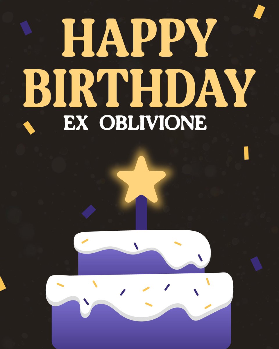 ExOblivioneGG's tweet image. Today marks 6 years since Ex Oblivione was founded! To all our players, staff (past and present), and supporters — thank you for sticking with us.💜

Drop a “Happy Birthday!” below! (Or else) 🎉🎂

#IntoOblivion🌑