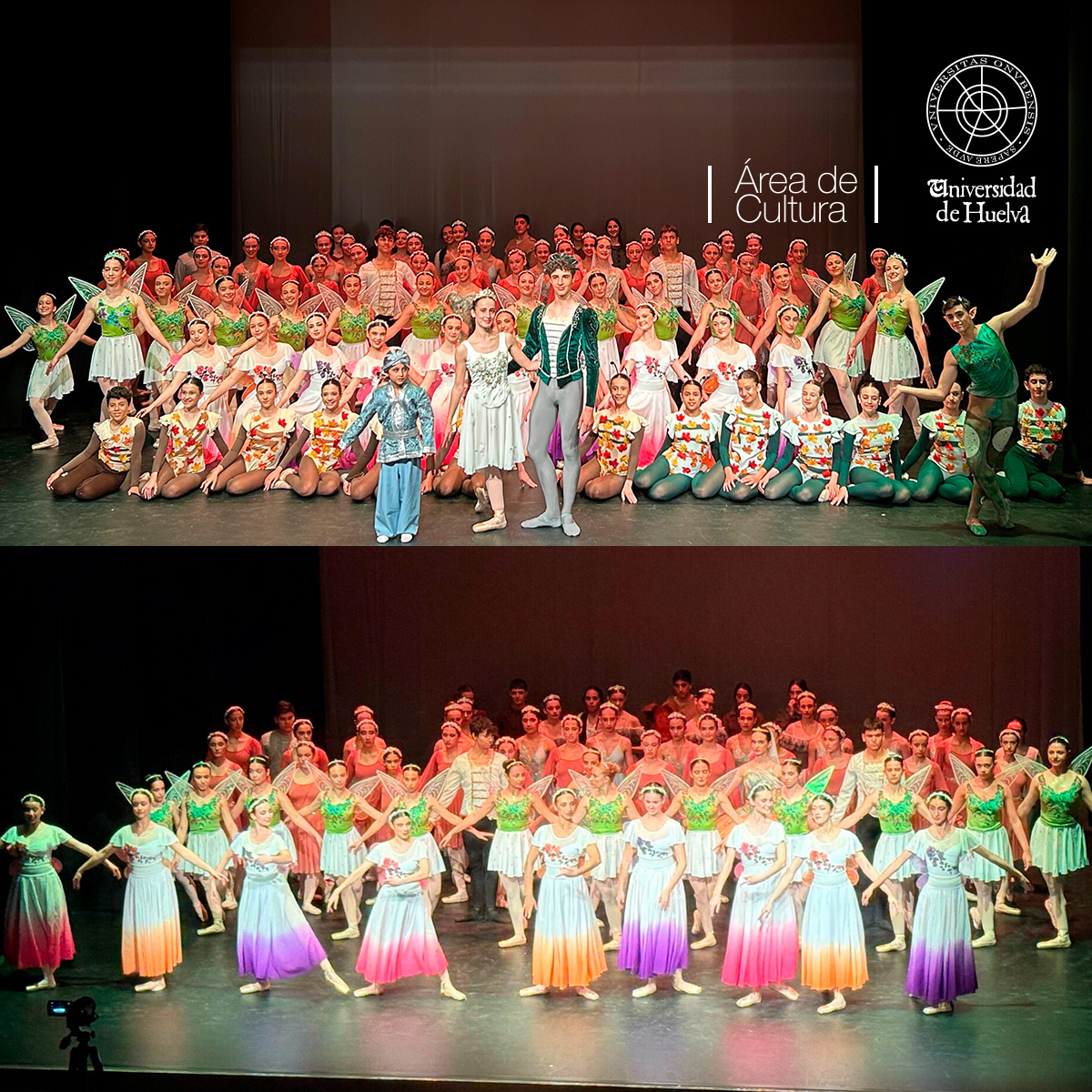 El pasado día 25 de abril, con motivo del Día Internacional de la Danza del 29 de abril, se celebró el ballet “El Sueño de una Noche de Verano”, con coreografía adaptada de la original de George Balanchine 🩰

Os compartimos algunas de sus imágenes ✨