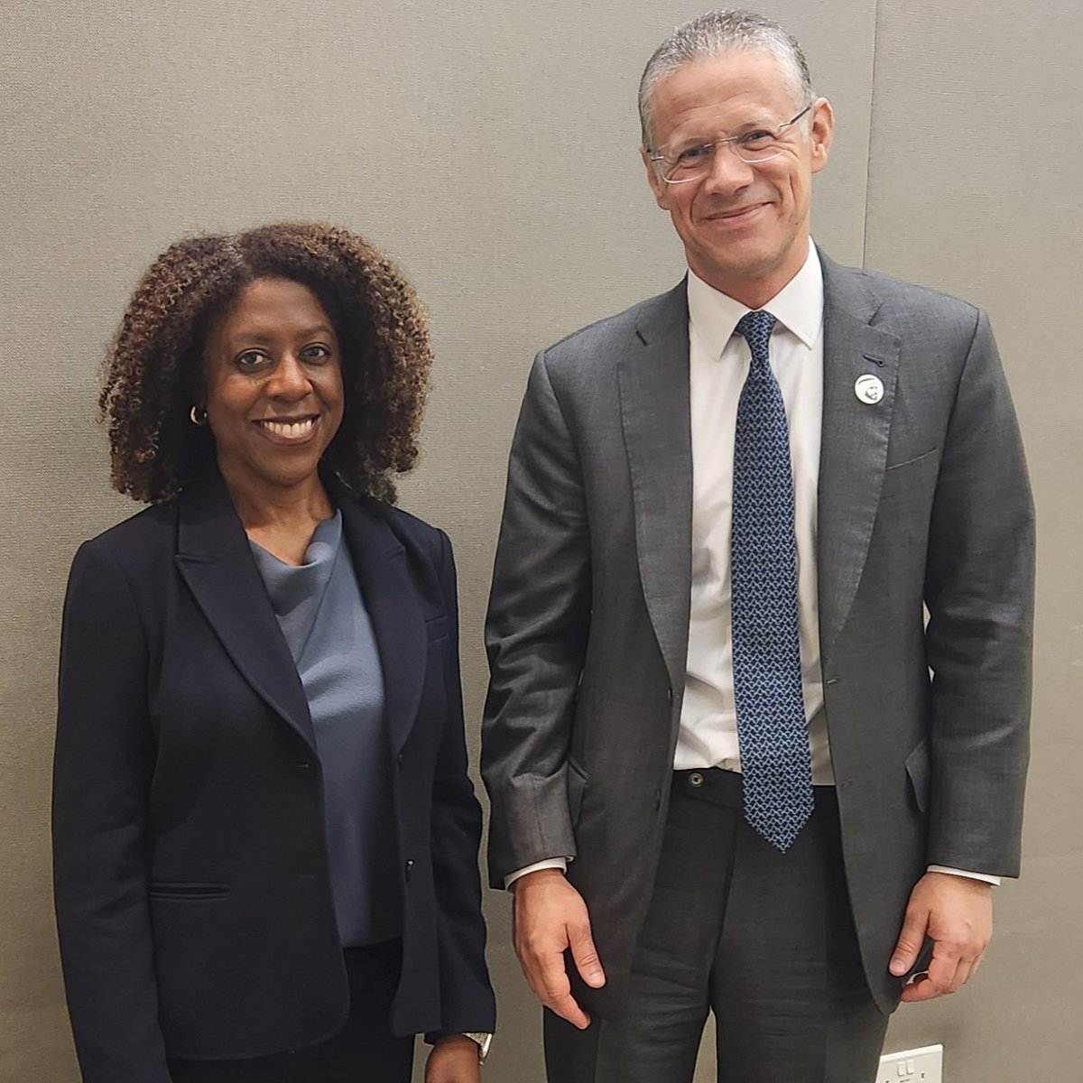 In a forward-looking conversation, <a href="/BadrJafar/">Badr Jafar</a> and <a href="/Tjada/">Tjada D'Oyen McKenna</a> McKenna, CEO of @Mercycorps, discussed opportunities to deepen collaboration with UAE-based partners. Their conversation focused on scaling community-driven #humanitarian and #development solutions across the region and