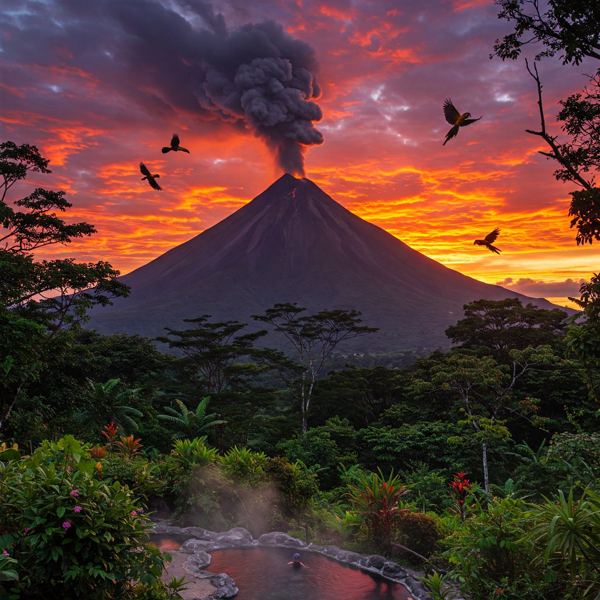 FramesOfWander's tweet photo. The earth breathes fire and life.
📍Arenal Volcano, Costa Rica 🇨🇷

#ArenalVolcano #CostaRicaNature #TropicalWonders #VolcanoViews #TravelDreams #SnapTerra https://t.co/HS1747JXrO