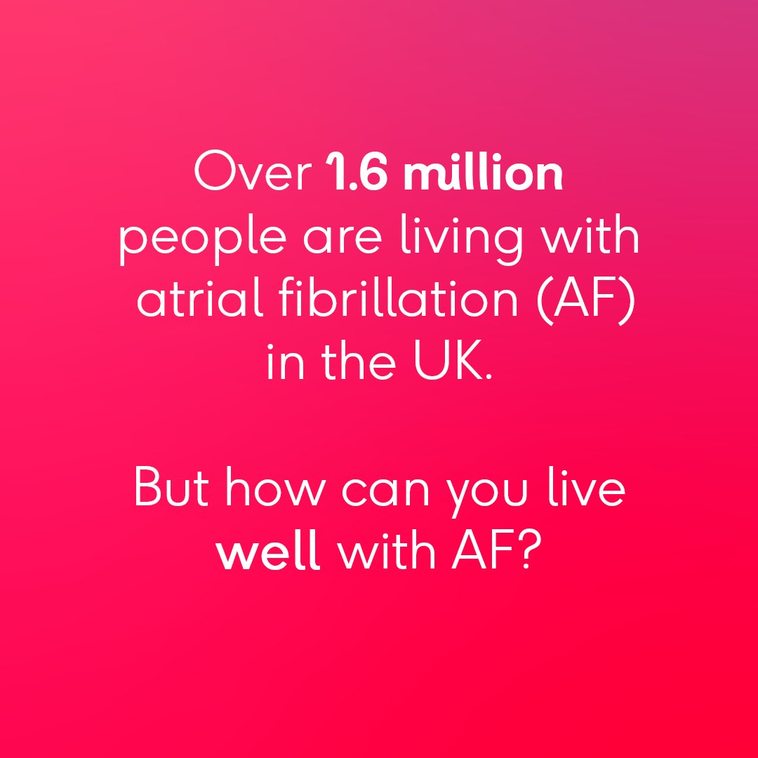 More than 80,000 people in Wales have been diagnosed with atrial fibrillation (AF) - a common abnormal heart rhythm that causes your heart to beat irregularly. Join our Heart Matters Live Q&amp;A on Tue 6 May to find out how you can live well with AF at bhf.org.uk/HeartMattersLi…