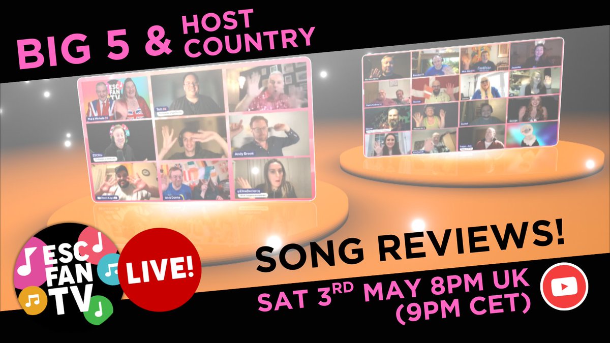 Join us LIVE tomorrow