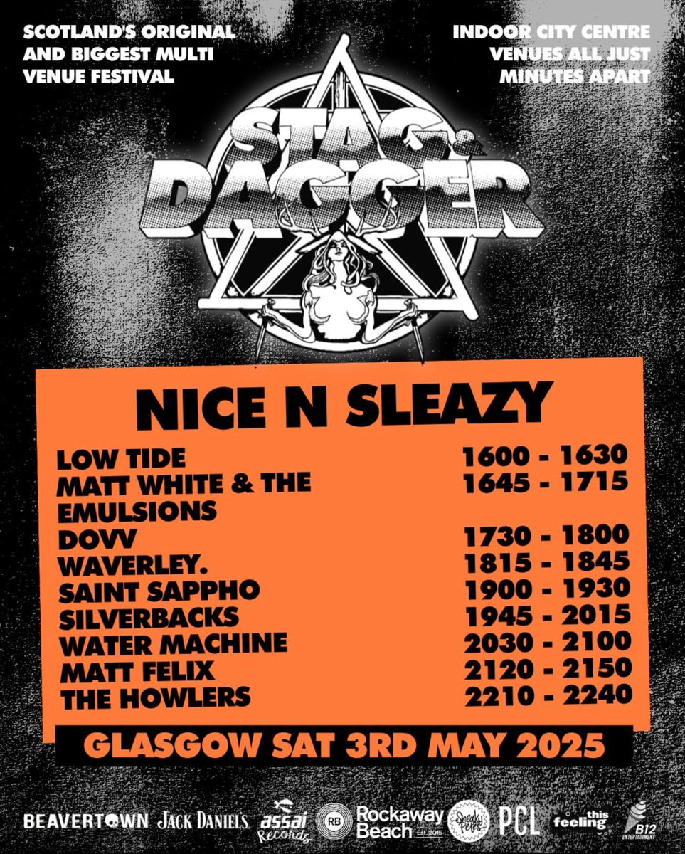 The Howlers (@thehowlersuk) on Twitter photo Tomorrow we close <a href="/staganddagfest/">Stag & Dagger Festival</a> and headline the Nice’N’Sleazy stage at 10.10pm, Zero clashes so no excuses! Here we go 🏴
📸 <a href="/josephinexbest/">Josephine Best</a> Tomorrow we close <a href="/staganddagfest/">Stag & Dagger Festival</a> and headline the Nice’N’Sleazy stage at 10.10pm, Zero clashes so no excuses! Here we go 🏴
📸 <a href="/josephinexbest/">Josephine Best</a>