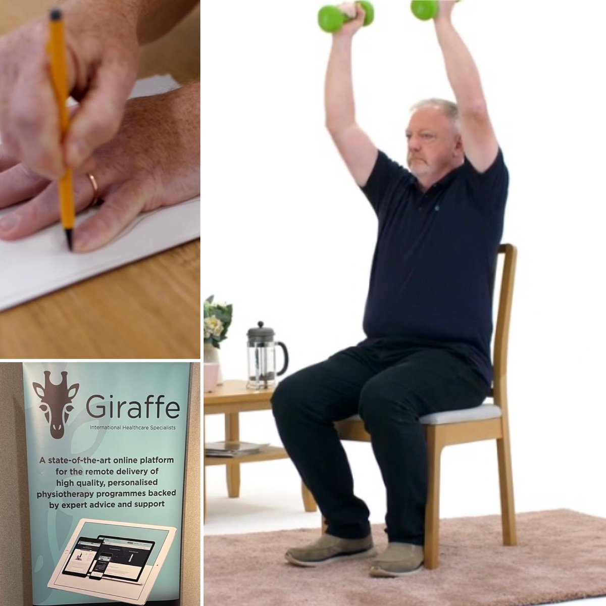 On #MSAwarenessWeek we are proud to support people with MS to exercise. The benefits of being active are well recognised. Even a little helps! If any therapists would like to know more about how our #digital platform could help their practice, please get in touch for a free trial