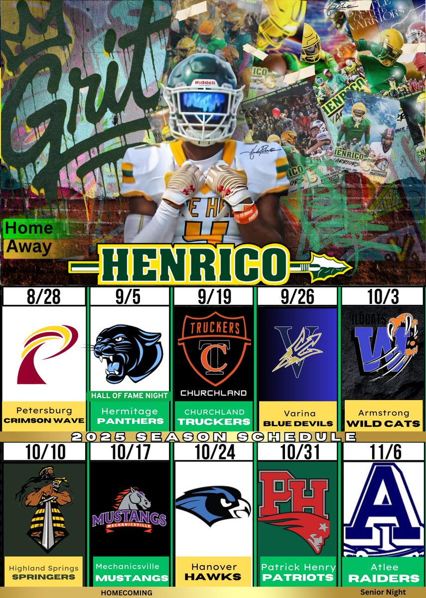 Henrico Warrior FB / Recruiting (@_warriornation1) on Twitter photo 