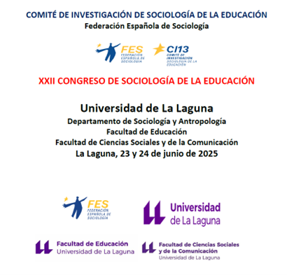 CISociologíaEducació (@cisoceducacion) on Twitter photo Publicado el programa provisional del XXII Congreso de Sociología de la Educación de los días 23 y 24 de junio de 2025 en <a href="/ULL/">Universidad de La Laguna</a>, con las comunicaciones aceptadas y su distribución. <a href="/FES_Sociologia/">FES Sociología</a>
fes-sociologia.com/noticia/XXII-C… Publicado el programa provisional del XXII Congreso de Sociología de la Educación de los días 23 y 24 de junio de 2025 en <a href="/ULL/">Universidad de La Laguna</a>, con las comunicaciones aceptadas y su distribución. <a href="/FES_Sociologia/">FES Sociología</a>
fes-sociologia.com/noticia/XXII-C…