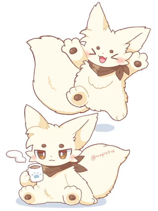 もふもふナーくん #ナー君アート 