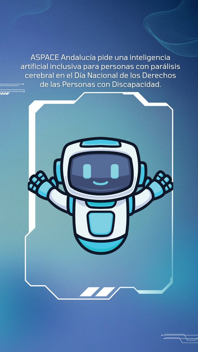 La inteligencia artificial avanza rápido, pero no debe dejar a nadie atrás. Exigimos una #IA inclusiva para las personas con parálisis cerebral. Que la tecnología sea para TODAS las personas.
📎 cutt.ly/yrkgBDyC
#Inclusión #DerechosHumanos #Discapacidad #IAResponsable