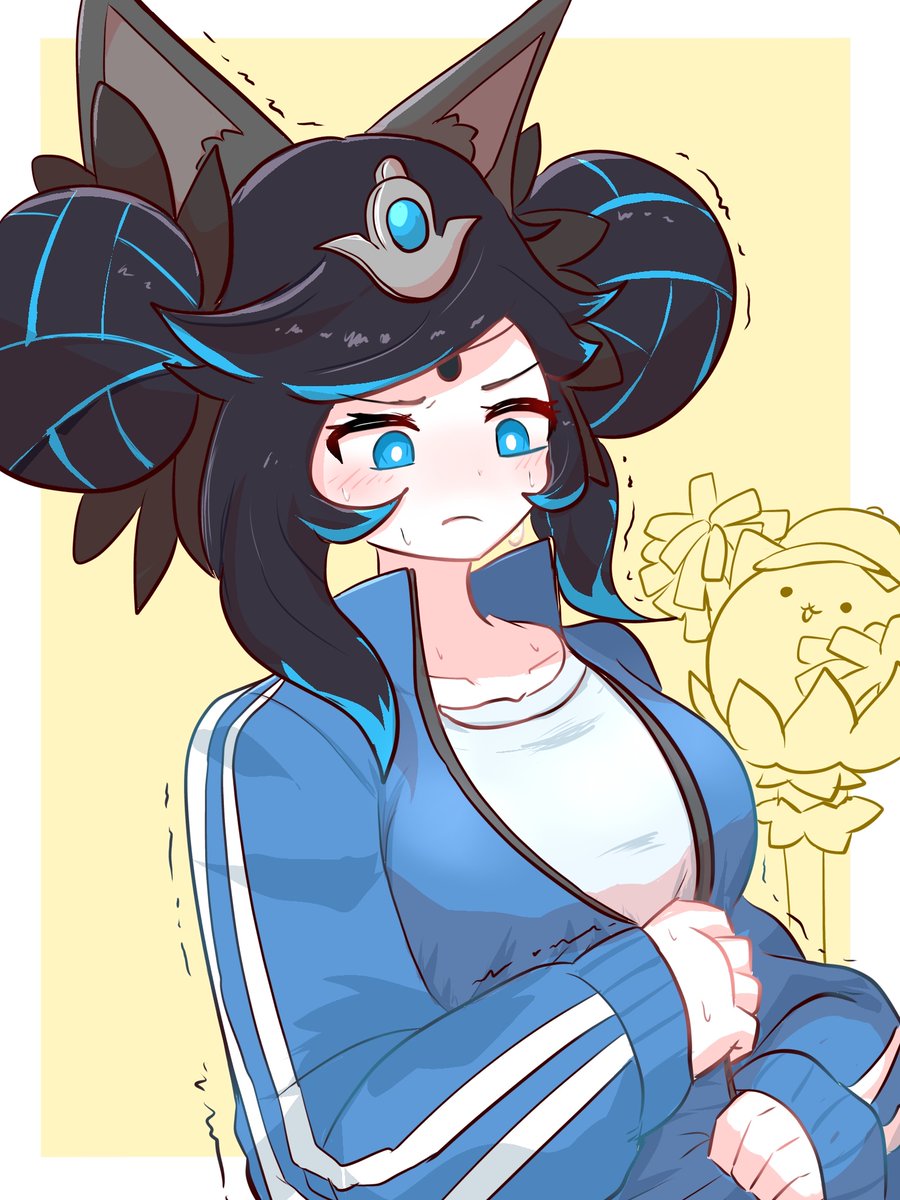 チャックを上げるのに苦戦 #にゃんこ大戦争