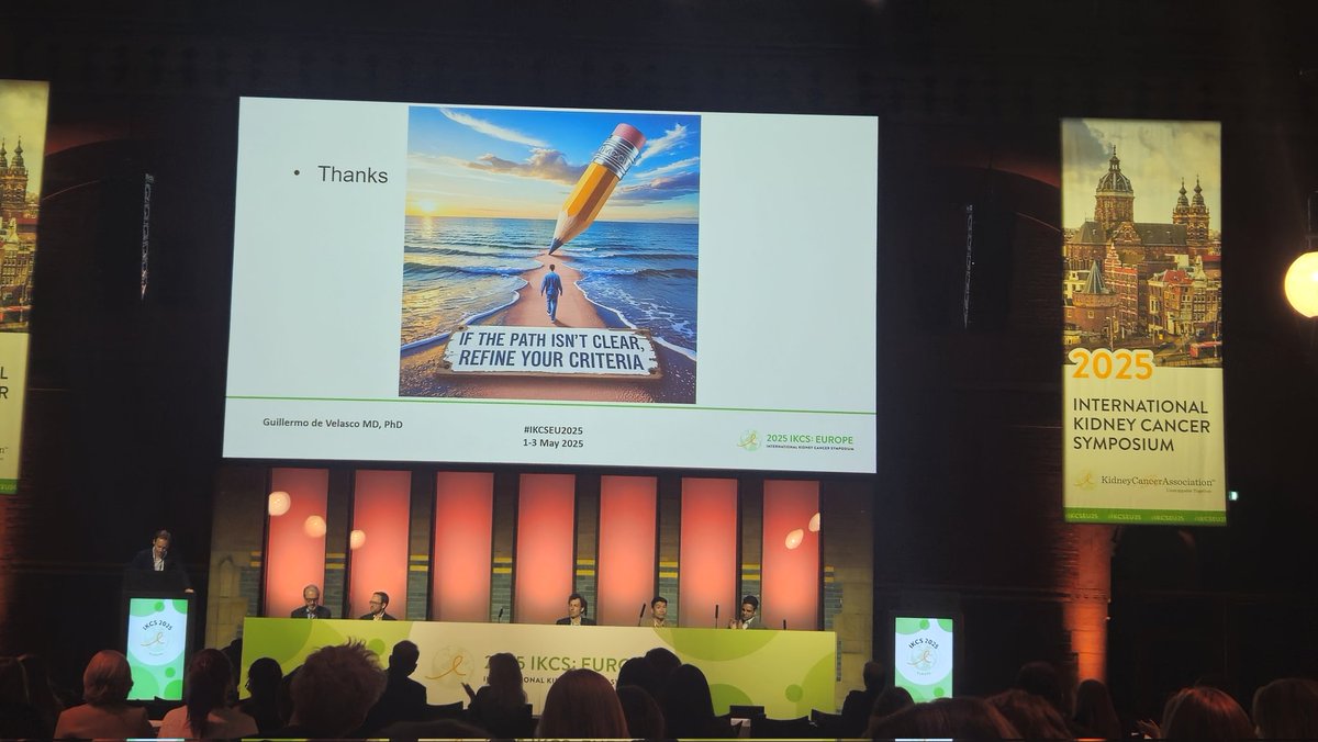 Great time in Amsterdam for the IKCS Europe 2025 <a href="/IKCCorg/">IKCC Kidney Cancer</a> with the amazing <a href="/g_develasco/">Guillermo de Velasco</a> 

Glad to share our latest lab results highlighting biomarkers of response to cabozantinib treatment <a href="/cdanicas/">Daniel Castellano</a>