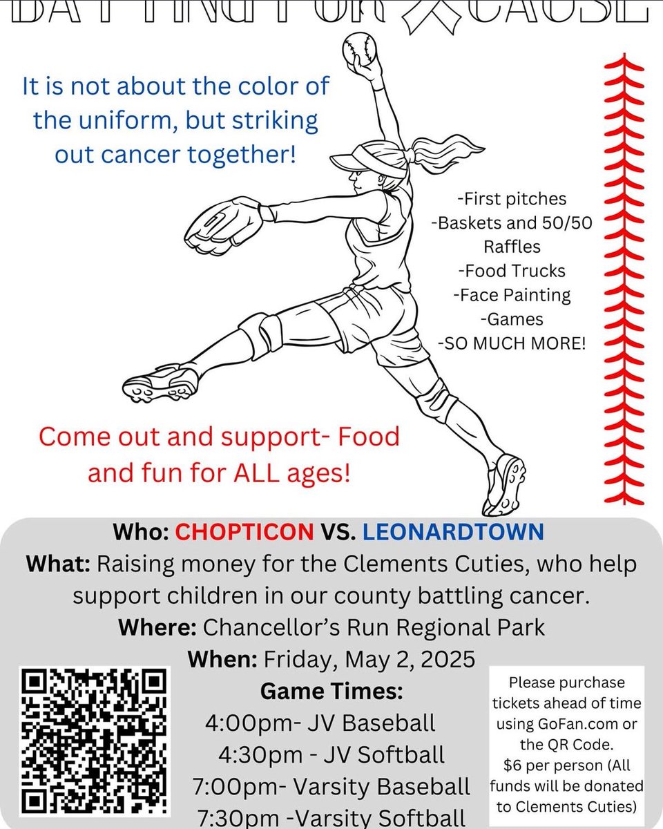Leonardtown Softball (@ltown_softball) on Twitter photo Rivalry game day AND playing for a great cause? Sounds like a great day to be at the field. Let’s go!! 💪🏻 #BethatB #bingo
<a href="/cszscores/">County Sports Zone</a> <a href="/WashPostHS/">WashPost HS Sports</a> Rivalry game day AND playing for a great cause? Sounds like a great day to be at the field. Let’s go!! 💪🏻 #BethatB #bingo
<a href="/cszscores/">County Sports Zone</a> <a href="/WashPostHS/">WashPost HS Sports</a>