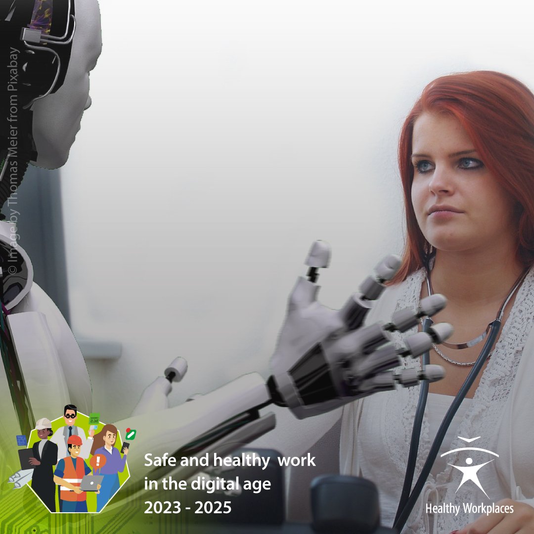 PPE (@ppeorg) on Twitter photo AI is changing how work gets done, but many workers feel less in control and more stressed and pressured to keep up with the pace these systems set.
Involving workers in the design & improvement of these systems helps.
π ppe.link/4y
#EUhealthyworkplaces | <a href="/EU_OSHA/">EU-OSHA πͺπΊ</a> AI is changing how work gets done, but many workers feel less in control and more stressed and pressured to keep up with the pace these systems set.
Involving workers in the design & improvement of these systems helps.
π ppe.link/4y
#EUhealthyworkplaces | <a href="/EU_OSHA/">EU-OSHA πͺπΊ</a>