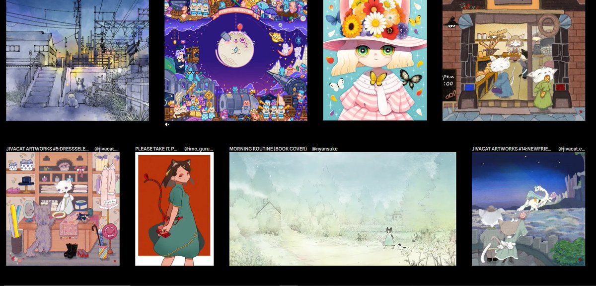 新たにJivaさん（ <a href="/JivaCAT/">Jiva / NFTartist / jivacat.eth</a> / <a href="/Oliver_JivaCAT/">Oliver / JivaCAT Official / NFT</a> )の作品をお迎えしたのでSealedのSHOWCASEを更新しました。素敵作品ばかりでニコニコであります　みんなSHOWCASE使って自慢していきましょ
URLはツリーに👇