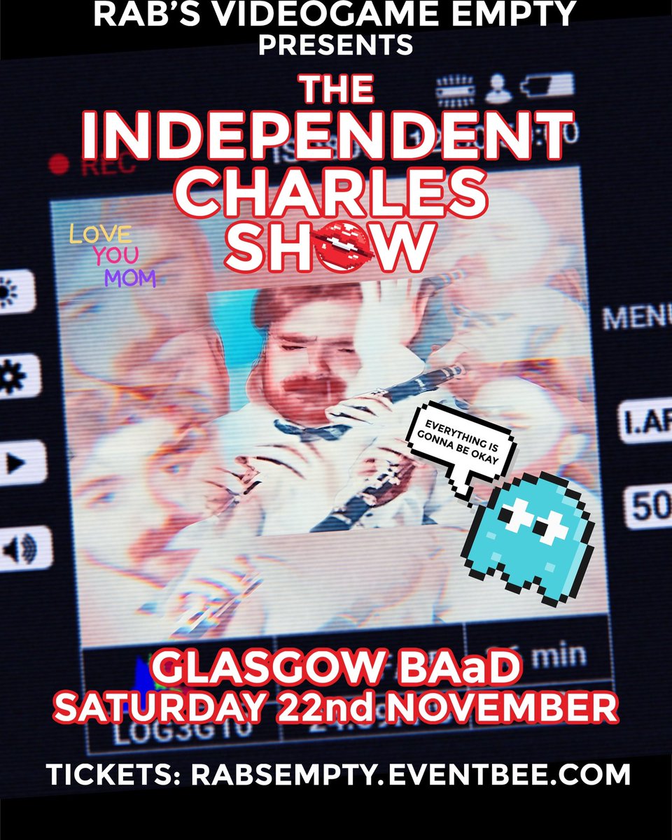 TWO LIVE SHOWS FOR YOU!

One for all those Burnistoun fans out there - powerful nihilistic stand-up.
One for the gamers - surrealism and joy.

BUY TICKETS NOW: linktr.ee/robertflorence