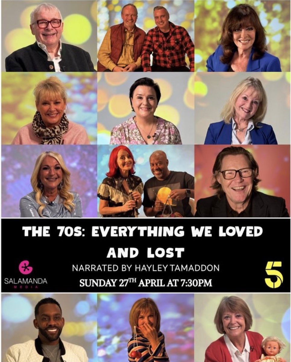 Vicki Michelle MBE 💙 (@vickimichelle) on Twitter photo In case you missed it, there’s another chance to see “The 70’s Everything We Loved and Lost” 10pm tonight Channel 5. Great memories. See you there! #FlashbackFriday <a href="/channel5_tv/">Channel 5</a> #The70sEverythingWeLovedAndLost <a href="/onebiggins/">Christopher Biggins</a> <a href="/Cherylbaker/">Cheryl Baker 💙</a> #vanessafeltz #FridayVibes In case you missed it, there’s another chance to see “The 70’s Everything We Loved and Lost” 10pm tonight Channel 5. Great memories. See you there! #FlashbackFriday <a href="/channel5_tv/">Channel 5</a> #The70sEverythingWeLovedAndLost <a href="/onebiggins/">Christopher Biggins</a> <a href="/Cherylbaker/">Cheryl Baker 💙</a> #vanessafeltz #FridayVibes