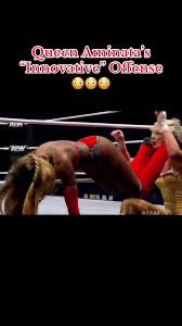 GoodVsBadGuys's tweet image. Queen Aminata begins a reign as #Engager of the Week: How did she earn the crown? Finger licks. Hair whips. Booty strikes. She turned her #AEWCollision screen time into full-body theater. For more details, check out the whole article: #AEWDynamiteDozen open.substack.com/pub/escapeande…