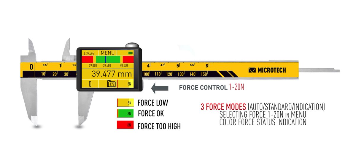 MicrotechUA's tweet image. MICROTECH will showcase innovative measuring solutions at Control 2025 (Stuttgart, May 6–9): computerized calipers &amp;amp; height gauges with E-Force, non-rotating &amp;amp; universal micrometers, force gauges, wireless data transfer &amp;amp; more! See us at stand 7204. 
#Control2025
#international