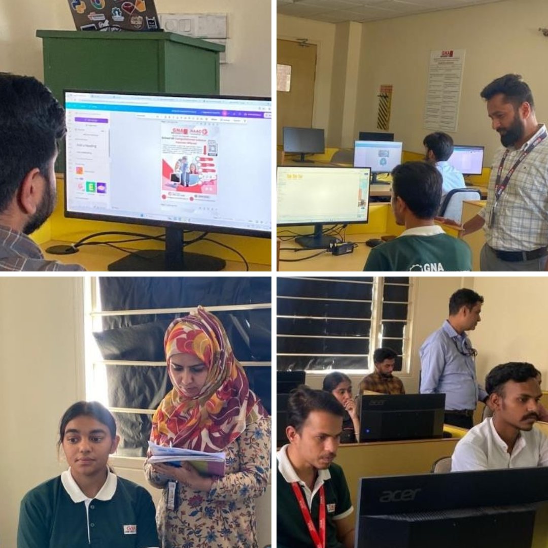 GnaUniversity's tweet image. #GNAUniversity – Code Breakers Club of School of #ComputationalSciences  proudly organized Design-O-Thon – The Ultimate #DesignChallenge, #a creative platform for budding digital artists and tech enthusiasts to showcase their #imagination, #innovation, and #designskills.