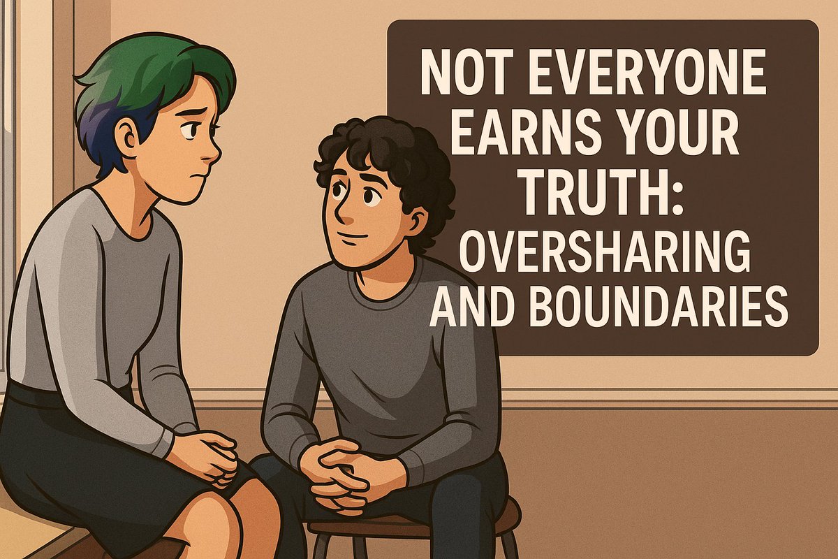 Ever shared too much, too soon… and instantly regretted it?

In his newest article, Dr. Anson Service (the Neurodivergent Doctor) explores what it means to protect your truth and set boundaries around vulnerability. 

#AutismSupport #Oversharing 

 spectrumlife.org/blog/not-every…