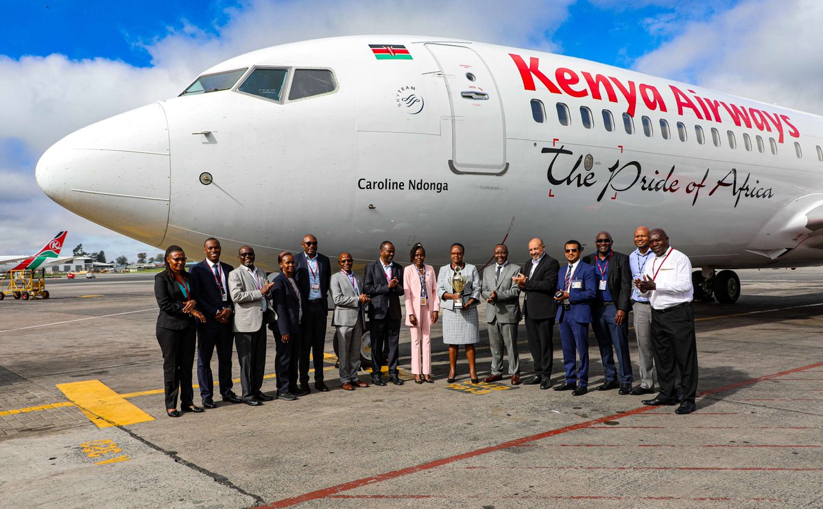Honouring Excellence with Our New B737 Named After Caroline Ndonga

Read More: ow.ly/Ge2t50VLLpX

#ThePrideOfAfrica
