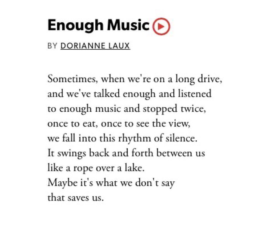 —DORIANNE LAUX