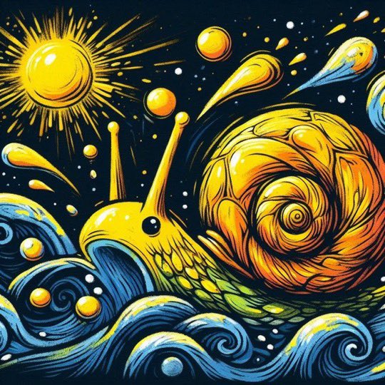 GOOD MORNING☀️#NFTfamily
Auction live🔺 #Snail_Art on <a href="/salvor_io/">Salvor 🚢🔺</a> ❤️‍🔥

Cureent bids 0.15 #AVAX 
Snail_Art #23🐌✅ 
salvor.io/collections/0x…

Current bids 0.15 #AVAX  
Art 2🐌✅
salvor.io/collections/0x…

#TheArtChain #ArtonAvax #NFTCollectors