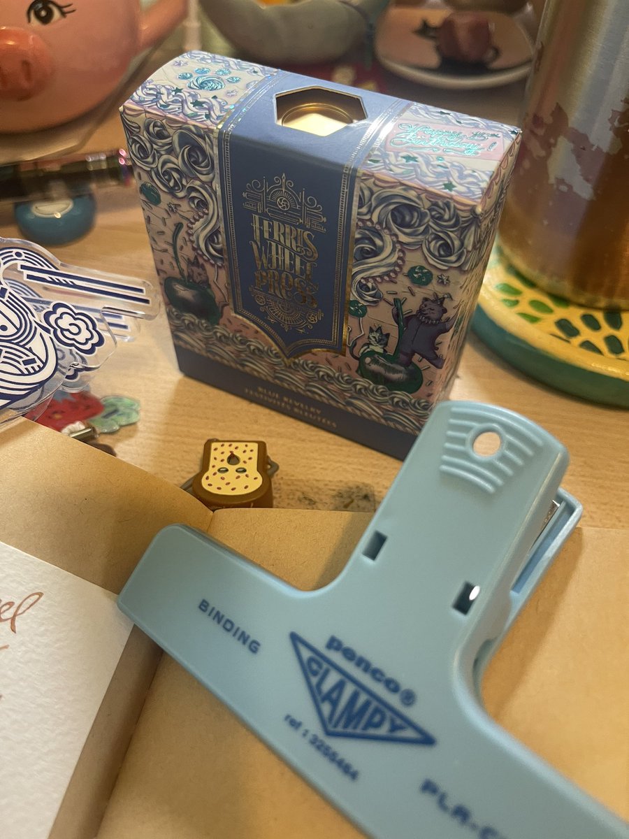 danicemaepsison's tweet photo. Celebrate this May w/ this vibrant ink from @FWPStationery Blue Revelry 🎉🩵🤩 A Limited Edition ink w/ pink &amp; green shimmer, perfect for sending out party invites 😻🖌️ [Get 10% off your purchase w/ my code JA-FANGIRL https://t.co/DPYLiX72O0]  #ferriswheelpress https://t.co/cGzZ4YswSQ