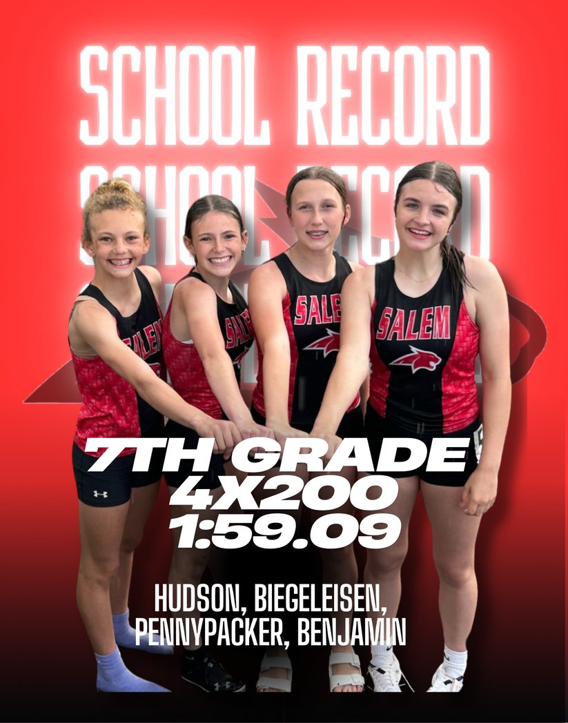 CoachMoore_PE's tweet image. Great meet for the Bobcats tonight as we hosted the Region 6 SIJHSAA Class L Regional Meet

25 state qualifiers total 
2 school records 
And our 3rd 50 footer in shot since 2020