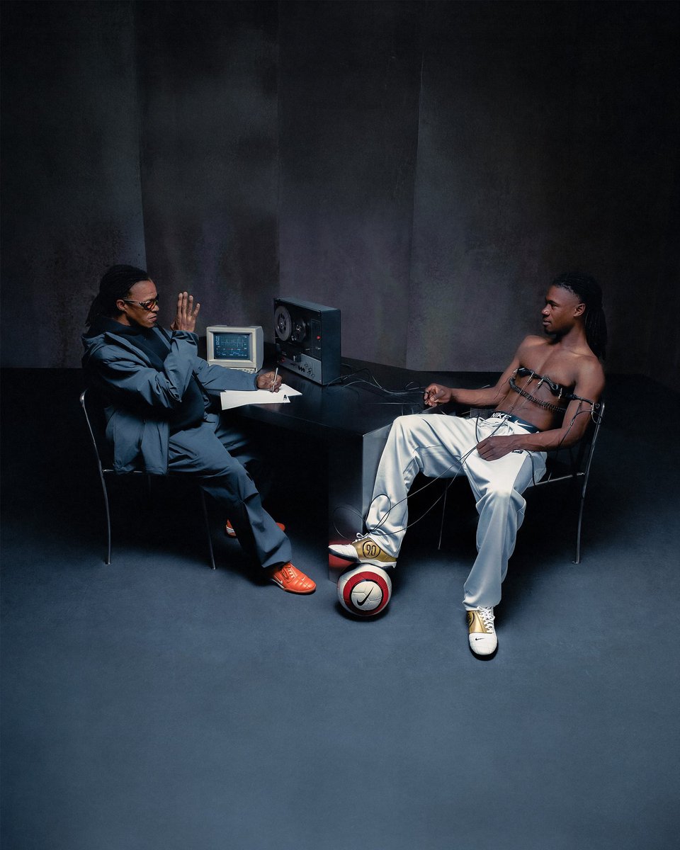 nikefootball's tweet image. . @esdavids knows exactly what he is looking for, vision, power, tenacity. @Camavinga has it in abundance. Credentials checked, the torch is ready to be passed on.
#NikeFootball