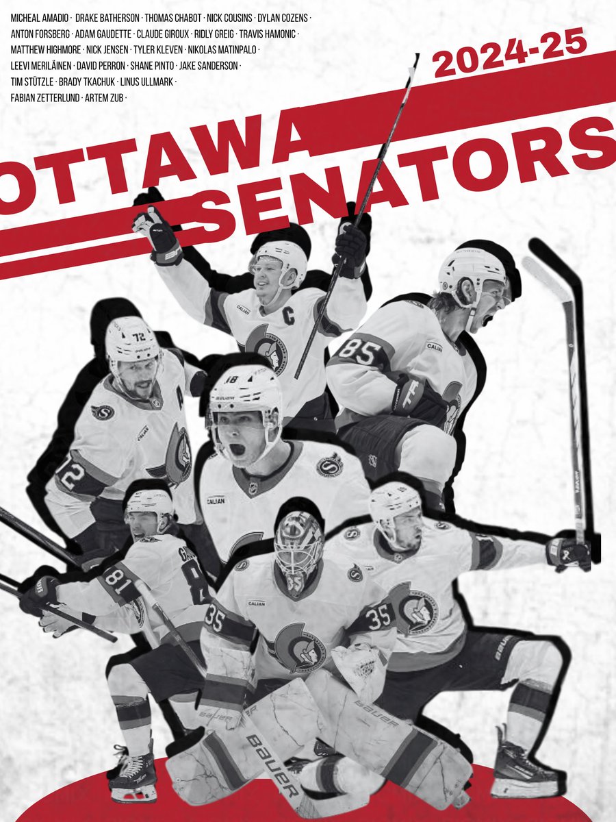 saying goodbye to the best sens season in seven years #GoSensGo