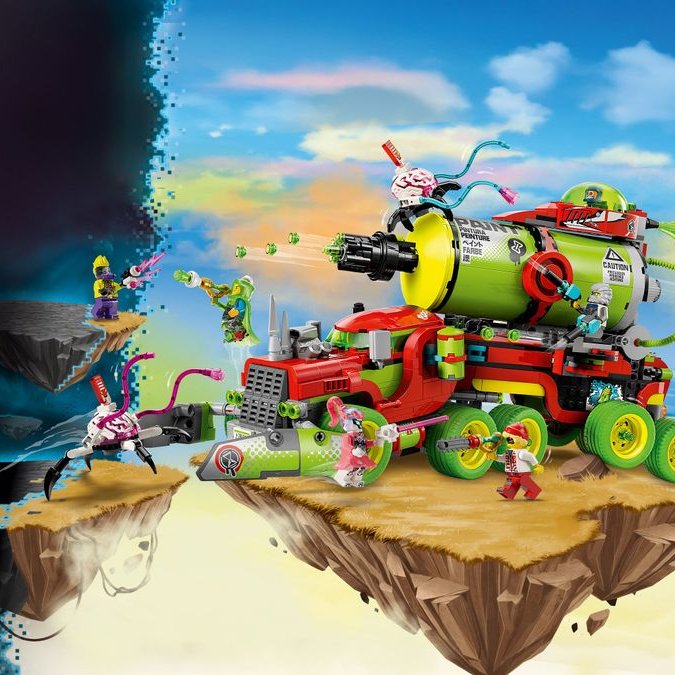 Dang Matteo, pretty overkill to bring the Massive Death Truck to fight one brain spider...