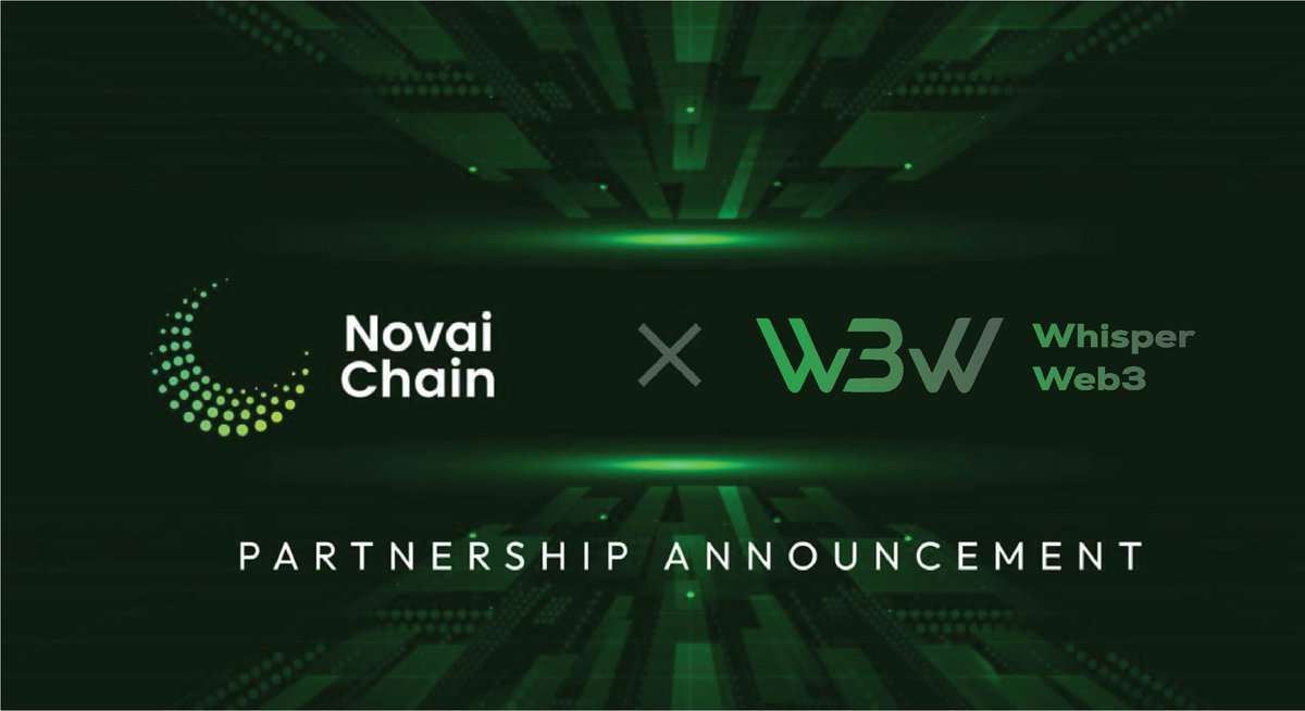 We are excited to announce our collaboration with <a href="/NovaiChain_/">Novai Chain(🌙,🌙)</a>