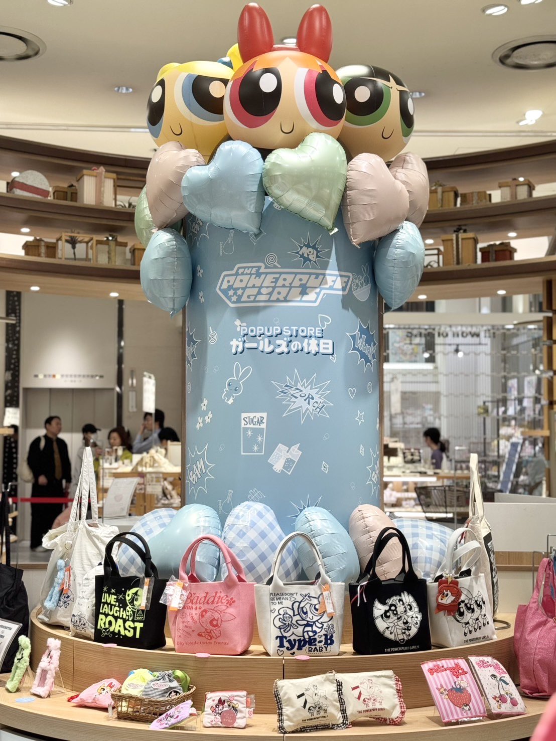 初音ミク×パワーパフガールズ お昼寝タオルケット 初音ミク×パワーパフガールズ お昼寝タオルケット