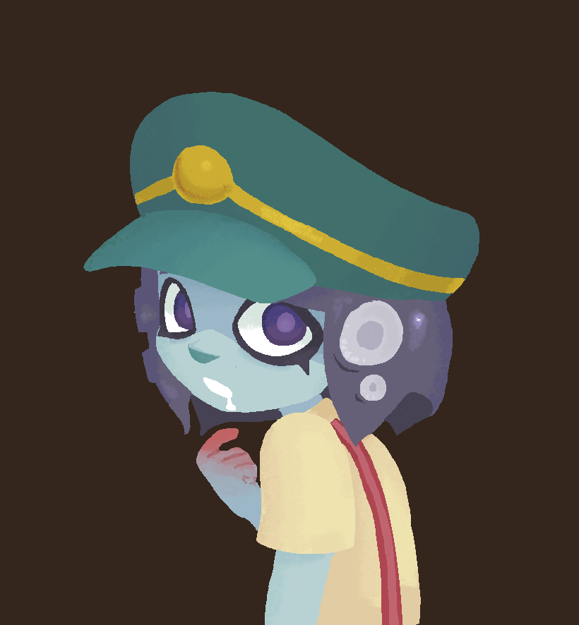 hangover ena's lashes remind me of an octoling mask