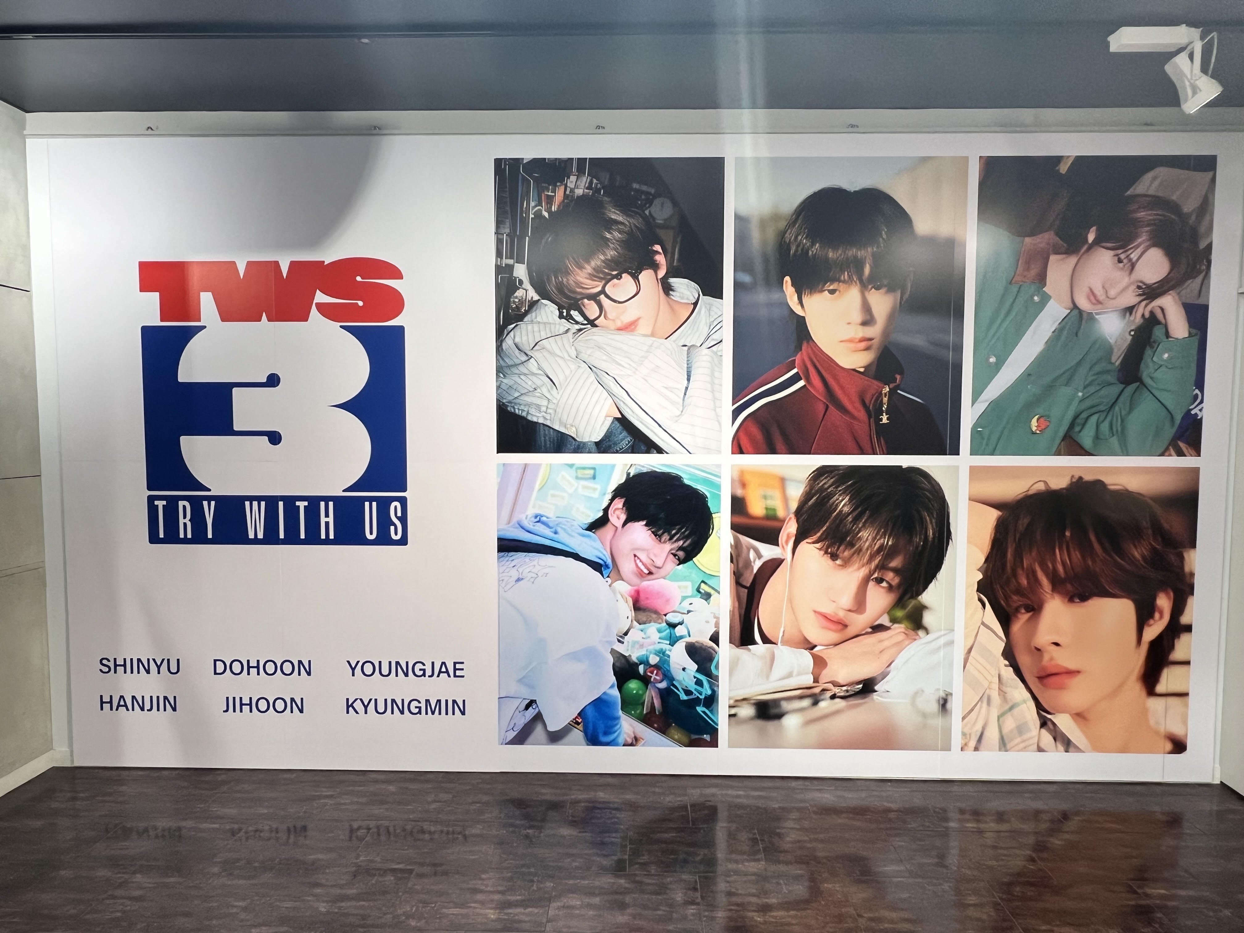 TWS ハンジン　タワーレコード　パネル TWS ハンジン タワレコ 展示パネル