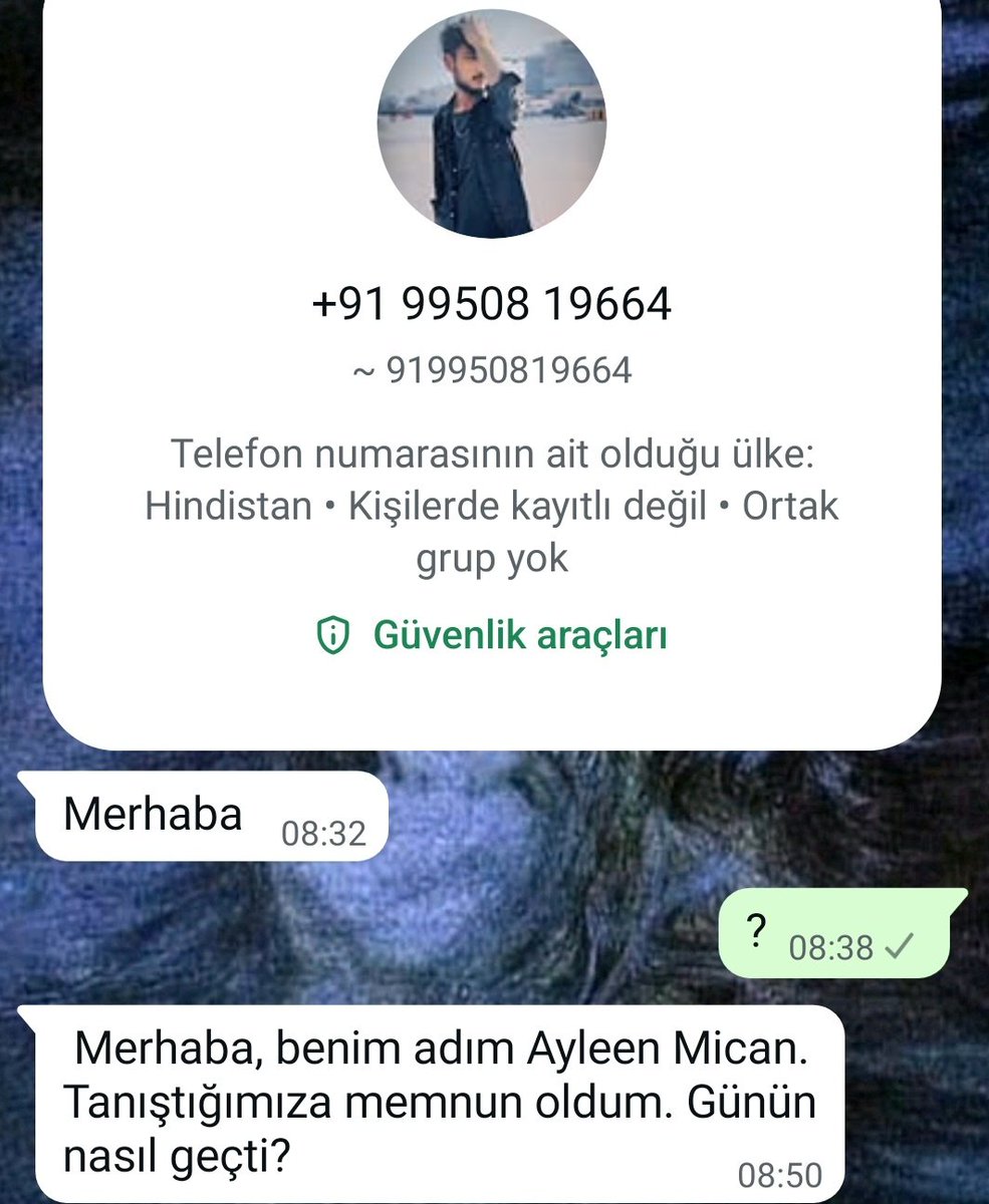 Tesekkürler ayleen uzun zamandır kimse nasıl oldugumu sormamıstı🥀