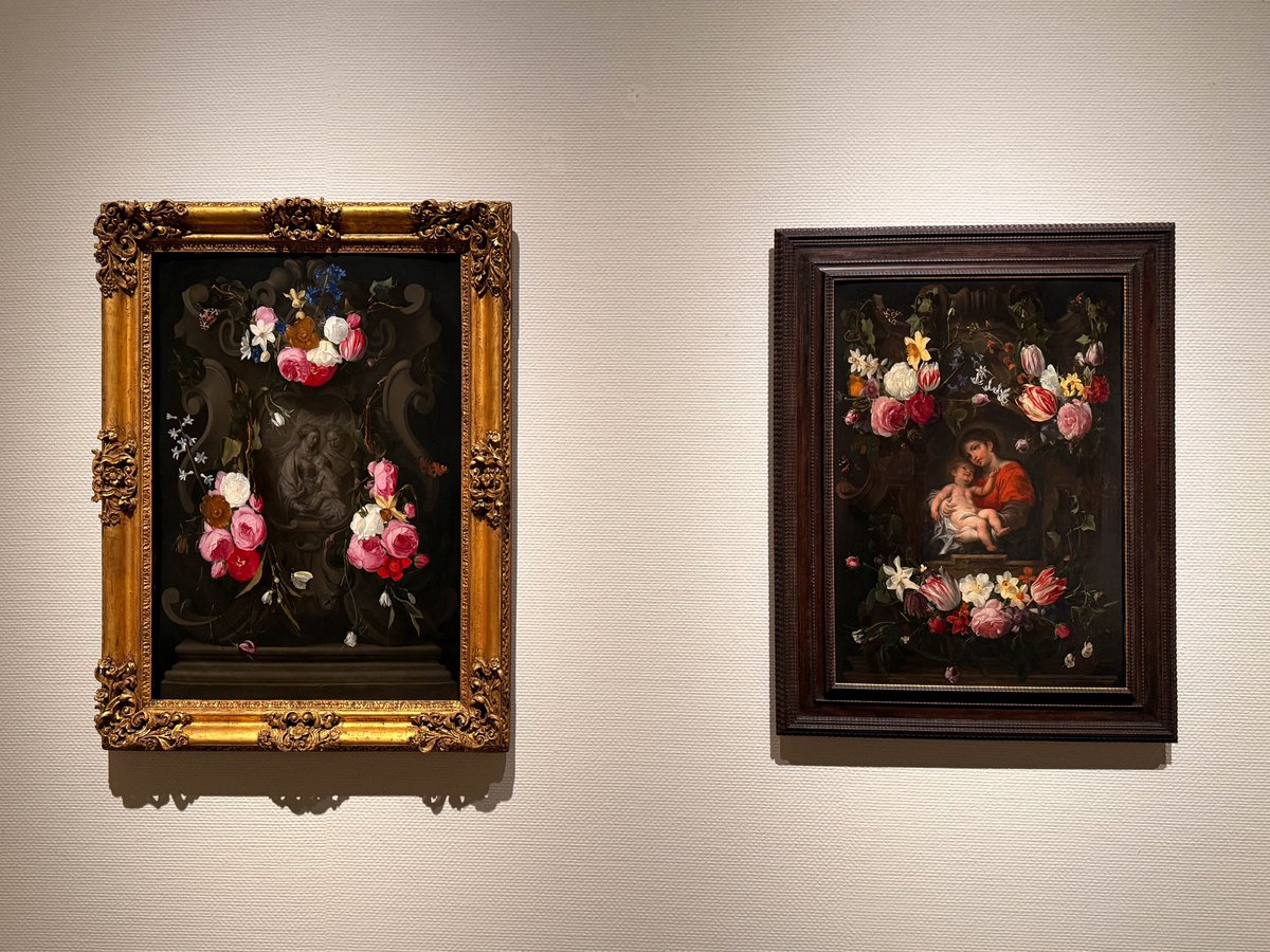 くらべて👀どこみる💡 花輪を専門とした画家、ダニエル・セーヘルス