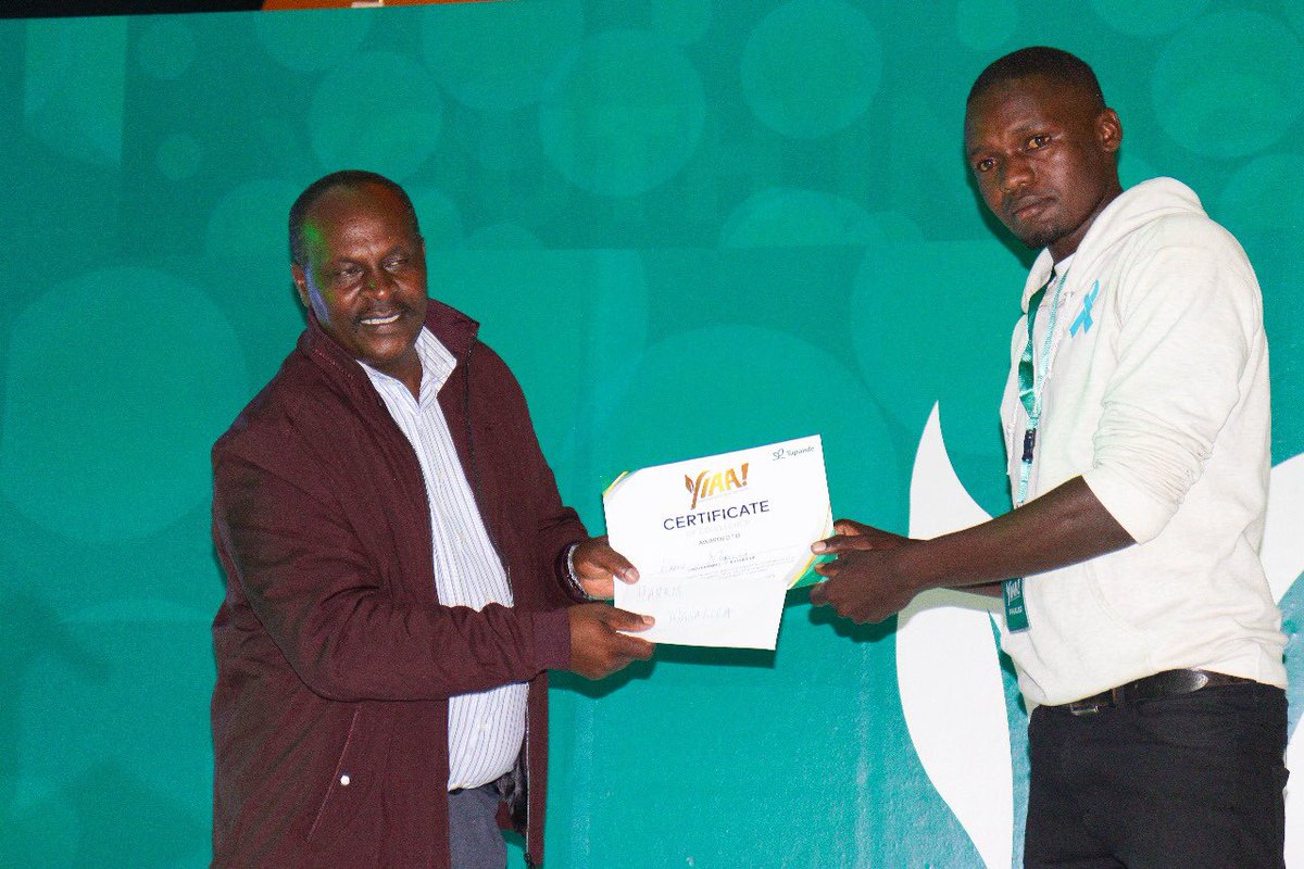 YIAAAwards's tweet photo. 🎊 Congratulations to our Young People in Agriculture Awards, Crop Farming Category Winners! 🎊

Winner: Vincent Kirui from Western
1st Runner-up: Harris Masalila from Western
2nd Runner-up: Celestine Otiu from Nyanza
 🇰🇪 Kenya’s youth are brimming with potential, and with YIAA! that potential has truly shone through! From regional showcases to national judging, these young innovators have stood out for their creativity, impact, hard work, and dedication to transforming agriculture.  🌟 As we celebrate this incredible achievement, we also INVITE YOU to be part of the YIAA! Experience - join us in recognizing the passion, talent, and ideas driving the future of agriculture in Kenya:  💬 Comment to share your thoughts.   #YoungPeopleInAgricultureAwards #YIAA #YIAAAwards2025 #YoungFarmersRising #YoungAgripreneursKenya #AgricultureIsYouthful #CelebratingTheYoung #VijanaKwenyeKilimoNiMabingwa