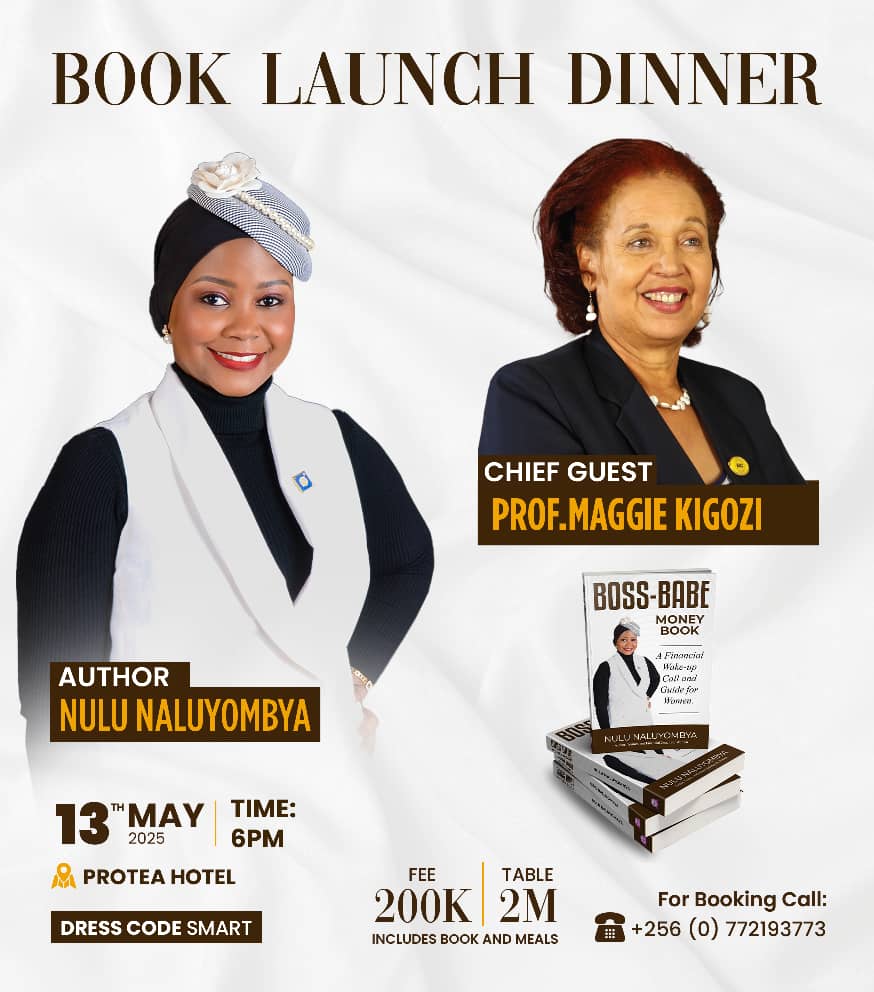 Julie Kariisa (@jjkariisa) on Twitter photo A kind call to all friends! Let's rally behind our very own Magical President -Nulu Naluyombya <a href="/rotaryd9213/">Rotary District 9213</a> as she launches her book on Financial Empowerment on the 13th May, at Protea Hotel! Your presence would mean a lot. Let's show our support! ๐๐ช #FinancialEmpowerment A kind call to all friends! Let's rally behind our very own Magical President -Nulu Naluyombya <a href="/rotaryd9213/">Rotary District 9213</a> as she launches her book on Financial Empowerment on the 13th May, at Protea Hotel! Your presence would mean a lot. Let's show our support! ๐๐ช #FinancialEmpowerment