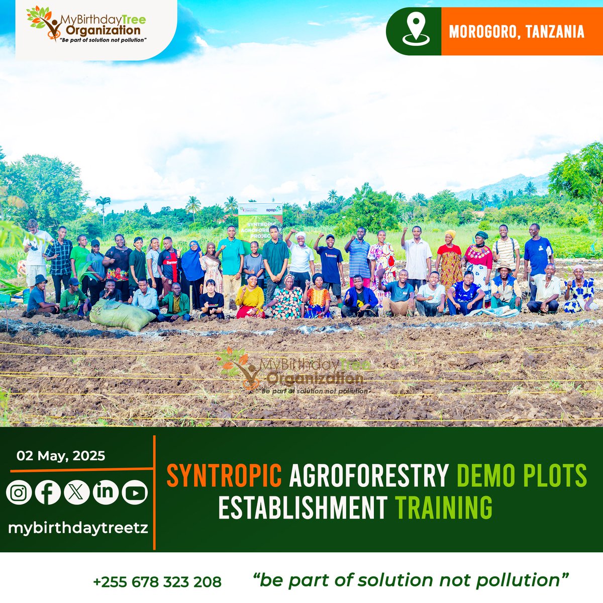 Empowering with local farmers  and youth to establish syntropic farms, an innovative approach that not only transforms conventional farming but also restores soil health, boosts biodiversity, and strengthens community resilience 🌎 💚