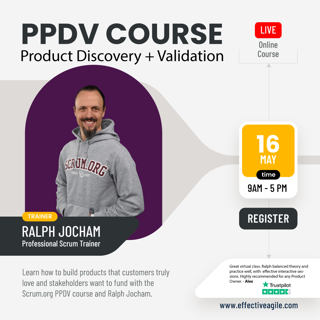 Want to build products and features that customers love and stakeholders want to build? Join me on the Professional Product Discovery and Validation course on 16th of May. Link to course in comments. #agile #productdevelopment #productmanagement #projectmanagement #projectmanager