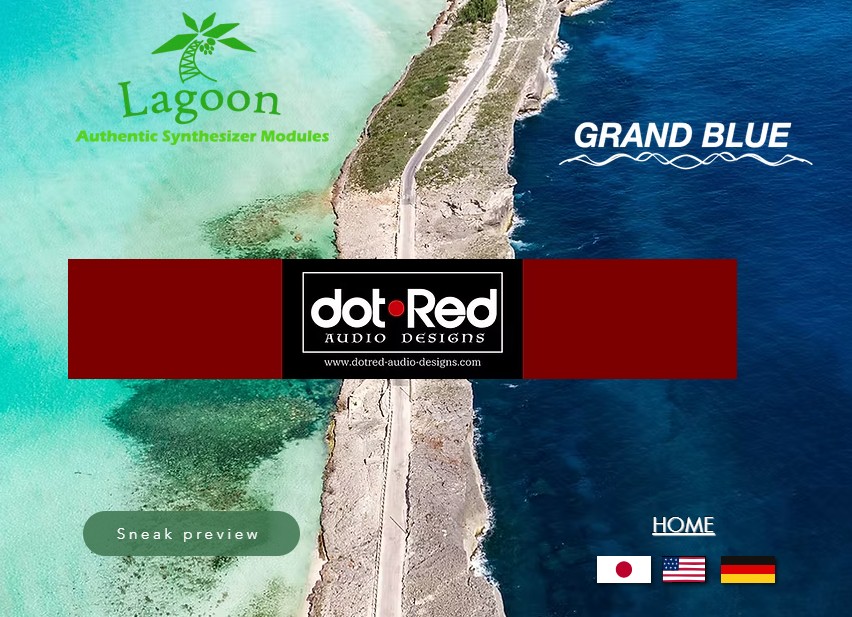 5/8～5/10にBerlinで開催されるSuperBoothに先立ち、LagoonシリーズとGrandBlueの製品情報特設ページを公開しました。#モジュラー #モジュラーシンセ #Eurorack
dotred-audio-designs.com/lagoon-grandbl…