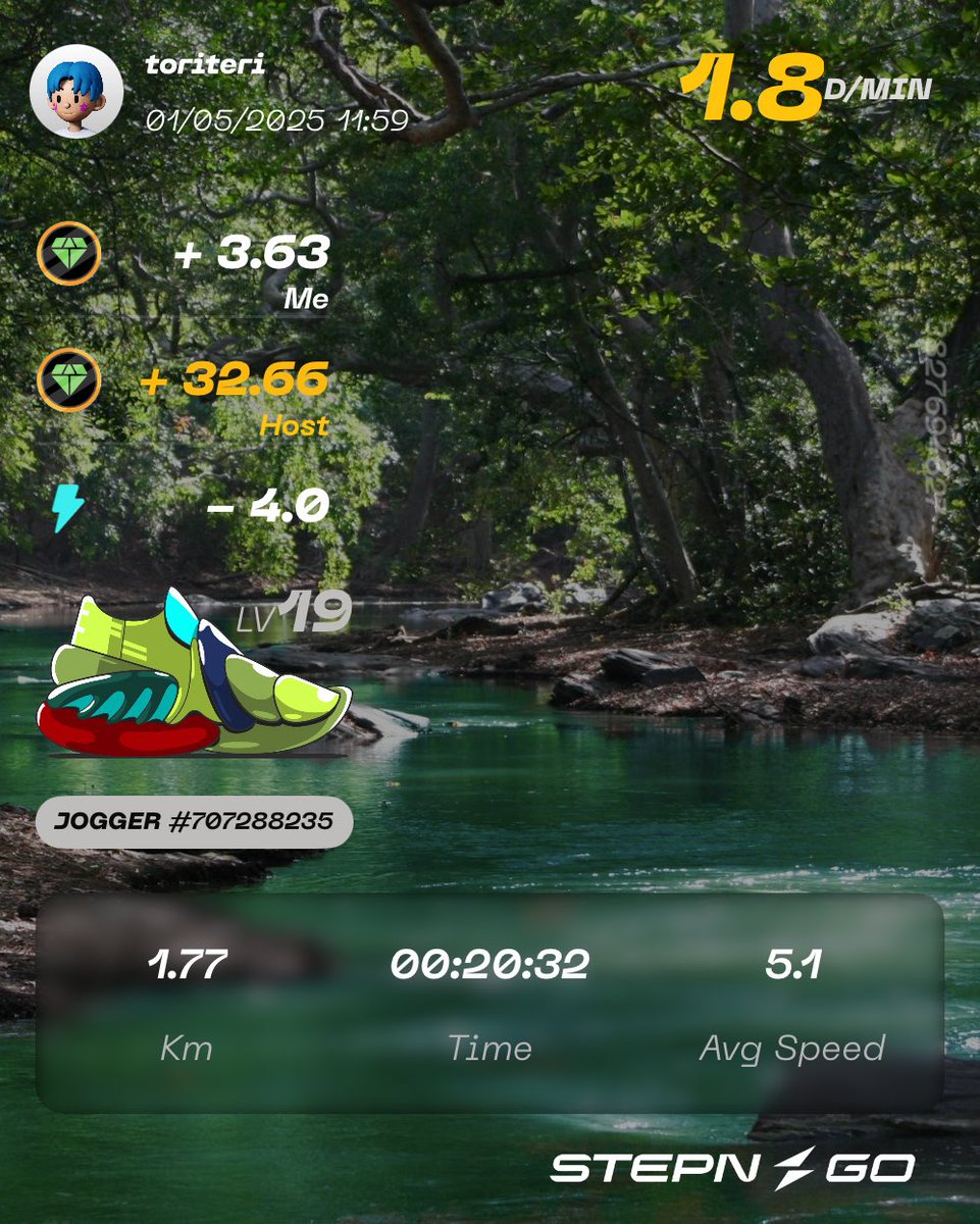 レンタル2日目 9回目

昨日はお休みだったのでお昼に歩いたよ。ついでにメルカリで売れた商品を発送してきたよーん。お小遣い♥️

#STEPN
#STEPNGO
#まいけるハウス
<a href="/michael_web0/">まいける2@web3.0STEPN税理士会計士💤🦖</a>