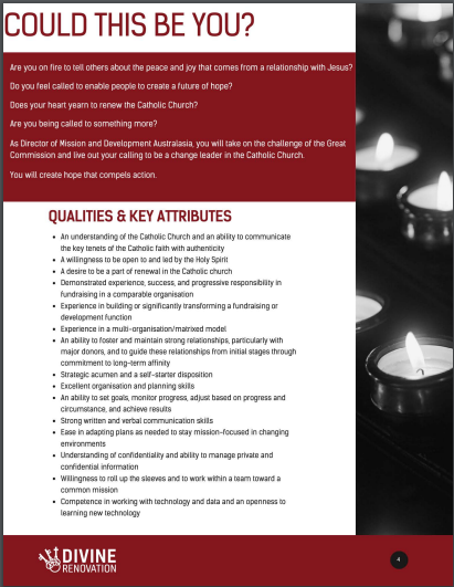 We are seeking a Director of Mission and Development to
create a comprehensive fundraising strategy, prospect and cultivate donor
partnerships, and multiply the missional impact of Divine Renovation across
our region. Pray about who the Lord may be calling to this role 🙏